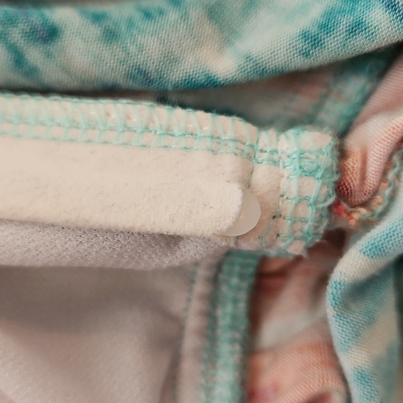 Kenneth Cole Reaction Strapless Maxi Dress Women's XL Ikat Boho Colorful Beach - Picture 9 of 9